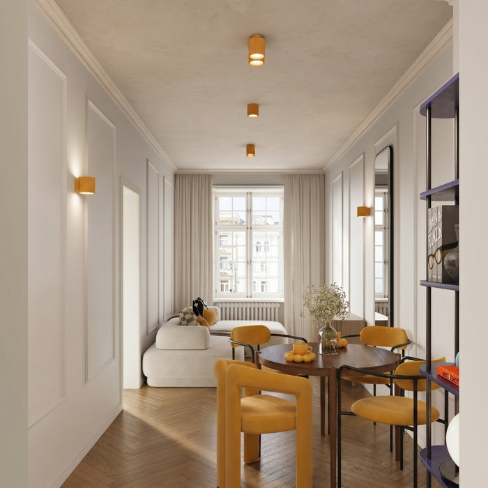 SOLLUX SL.2415 Aplique de pared AURA amarillo G9