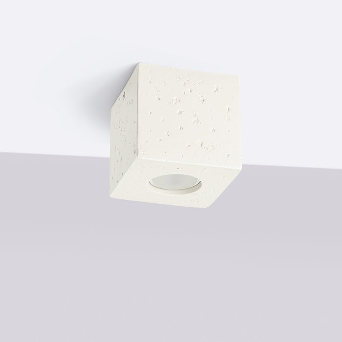 SOLLUX SL.1846 Lámpara de techo QUAD hormigón beige beige