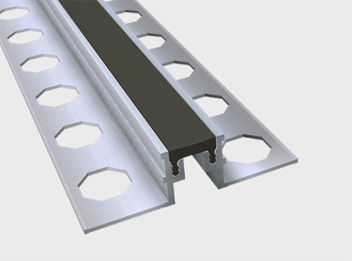 EMAC NOVOJUNTA METALLIC FLEX Perfil 2,5 ML Aluminio+Silicona Negro-10