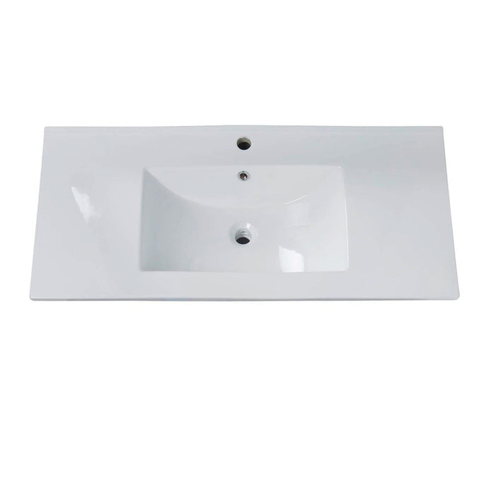 LLAVISAN 507054 Lavabo De Encastrar Vanguard 81X46X1,8 Blanco