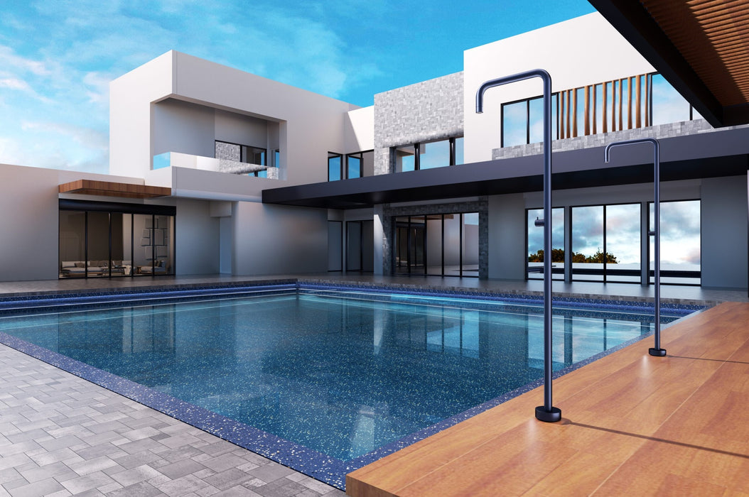 POOLIMEX GPU010/AAO UTAH Grifería De Piscina Acero S.316 Azul Oceano