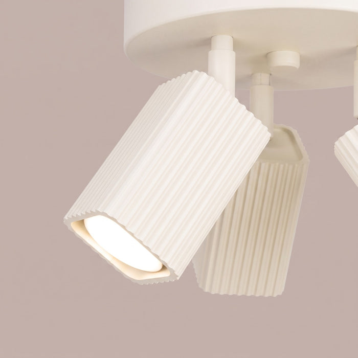 SOLLUX SL.3124 Lámpara De Techo Rayo 3P Beige