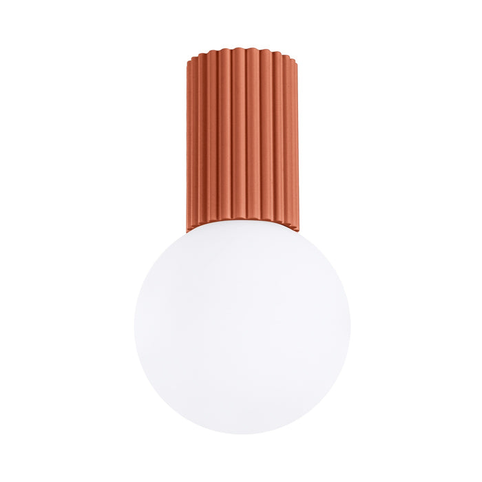 SOLLUX SL.1728 HALO Lámpara De Techo Rojo Ocra Ip44