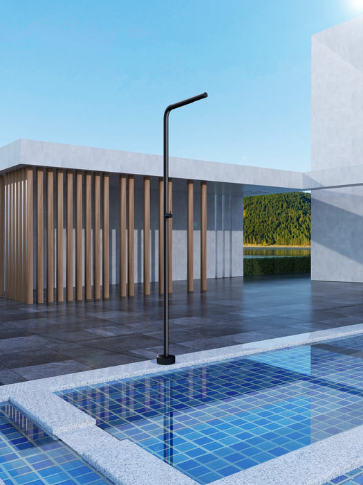 POOLIMEX GPT005/ANG TEXAS Grifería De Piscina Acero S.316 Negro Mate