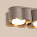 SOLLUX SL.3334 Lámpara De Techo Ovio 2 Taupe Gx53