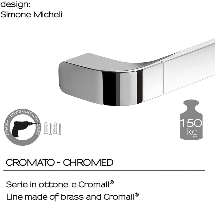 GEDY 32215513000 OUTLINE Toallero Barra 55 Cromo