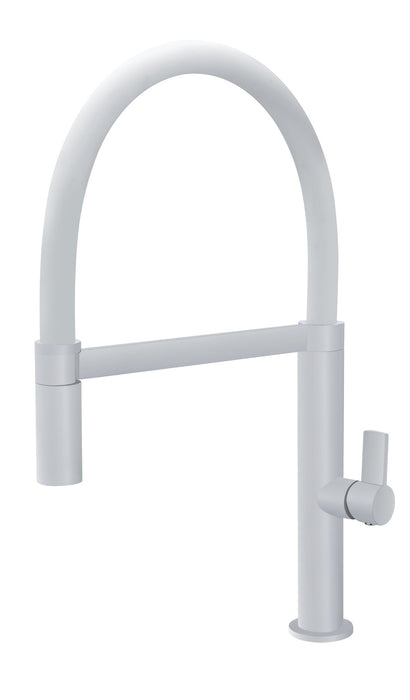 IMEX GCE014 LAOS Grifo de Cocina Blanco Mate