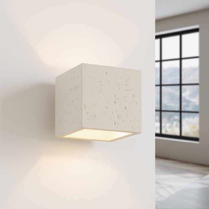 SOLLUX SL.1844 Aplique QUAD hormigón beige beige