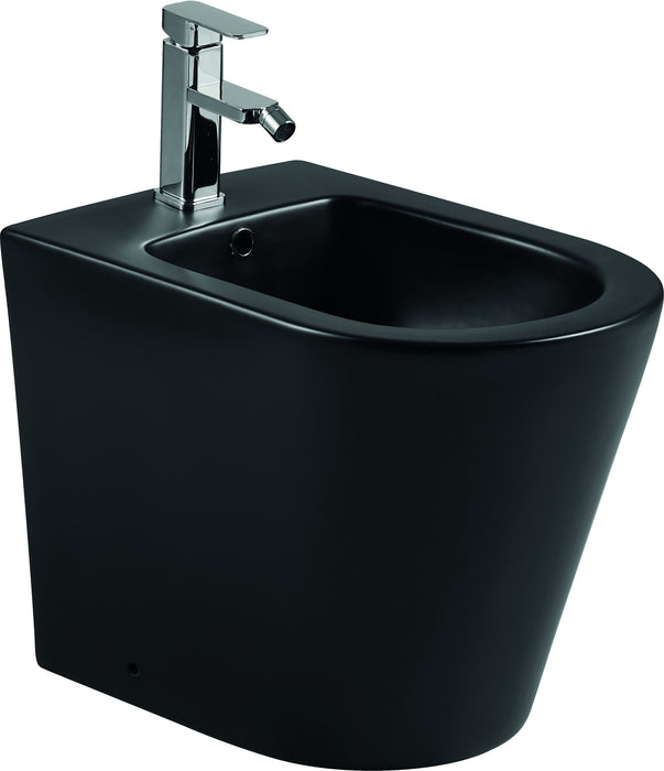 AQUORE 10408 TURÍN Bidé Compacto Negro Mate