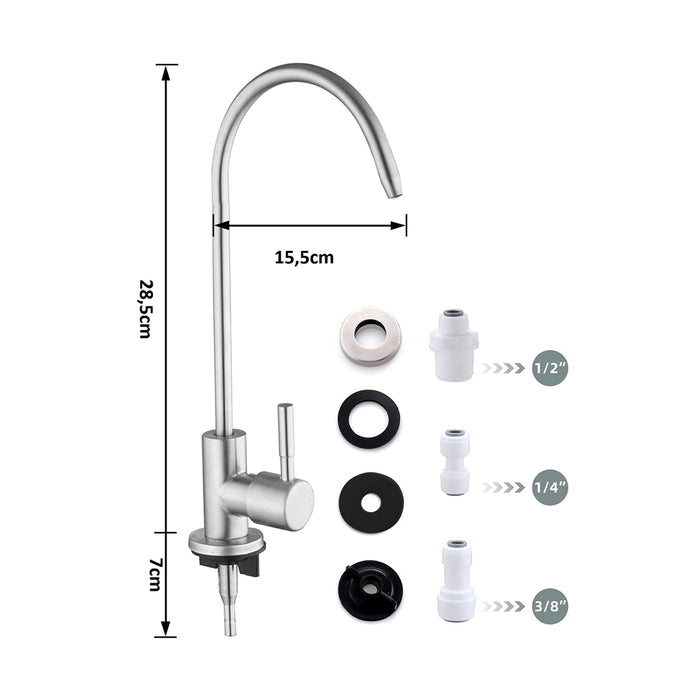 ARCOBAÑ 40GA16 Grifo Osmosis Filtro Un Agua