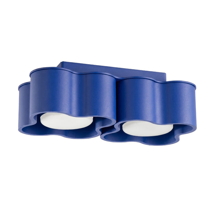 SOLLUX SL.3362 Lámpara De Techo Ovio 2 Azul Ultramar Gx53