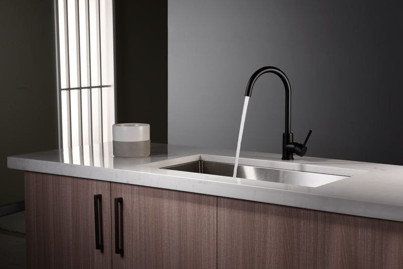 IMEX GCR002/NG LYON Grifo de Cocina Negro Mate