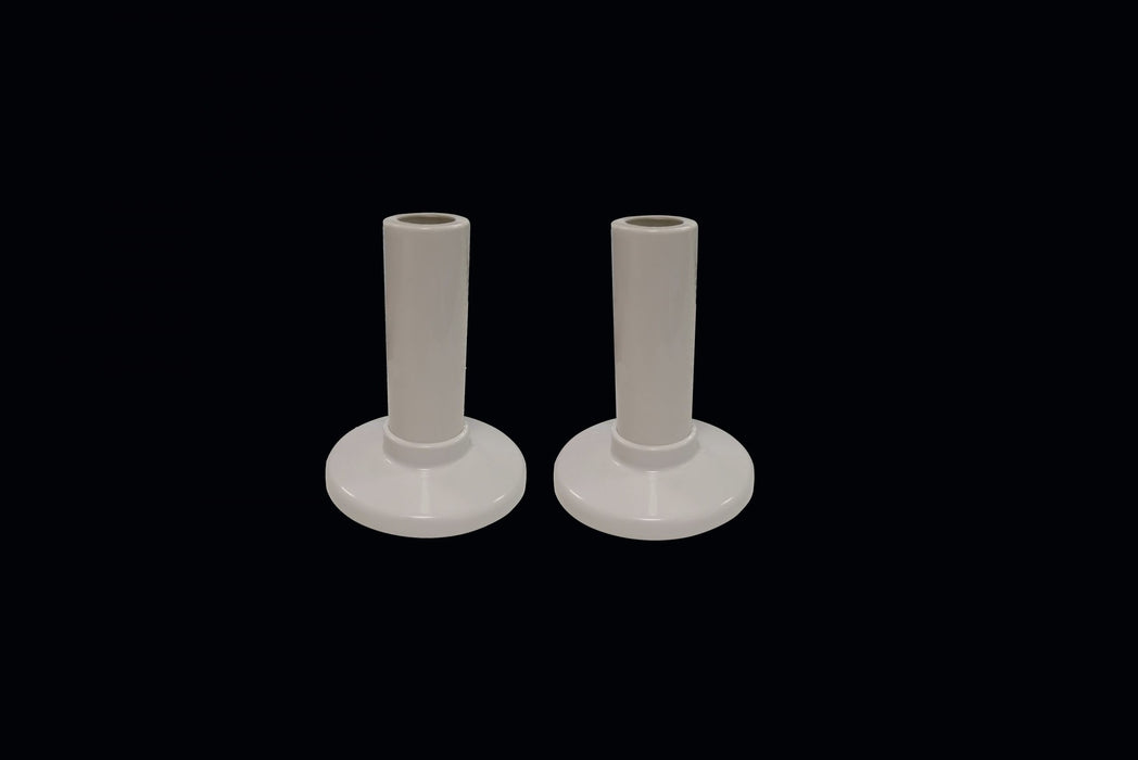 ARCOBAÑ 00CTRB  Juego 2 Cubre Tubos Radiador Blanco