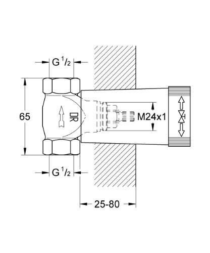 GROHE 29 800 000 Cuerpo Llave