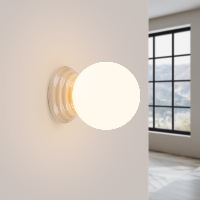 SOLLUX SL.1891 Aplique ZORI beige IP44 beige