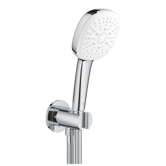 GROHE 26 910 003 TEMPESTA Cube 110 Conjunto de ducha con soporte 3 chorros (Rain, Jet, Massage) Cromo
