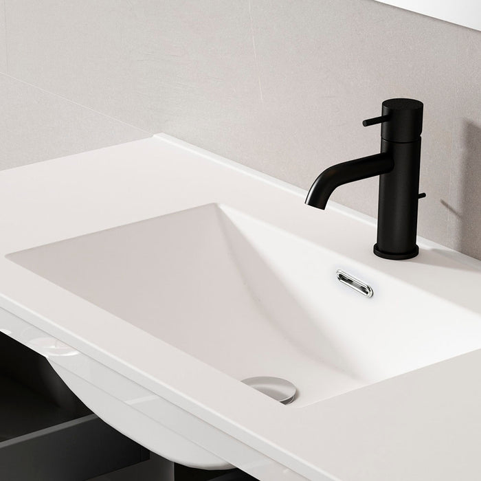 LLAVISAN 509054 Lavabo De Encastrar Cosmos 81X46X1,8 Blanco