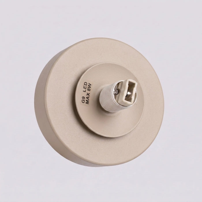SOLLUX SL.2237 Aplique Yoli 1 Taupe Con Interruptor