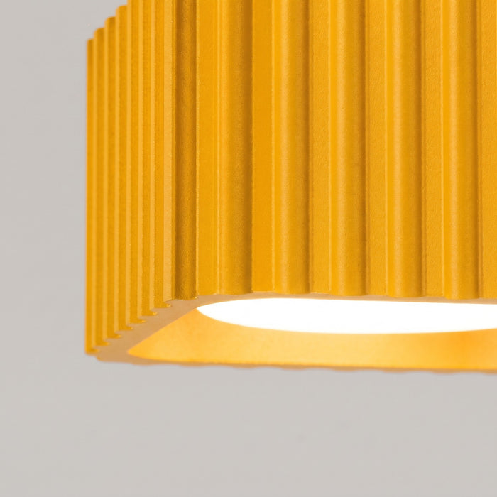 SOLLUX SL.3095 Lámpara De Techo Riff 1 Amarilla Gx53