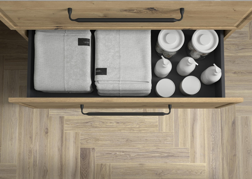 SALGAR 121799 RUNA Mueble+Lavabo IBON 120cm Roble
