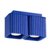 SOLLUX SL.3065 Lámpara De Techo Riff 2 Azul Ultramar Gu10