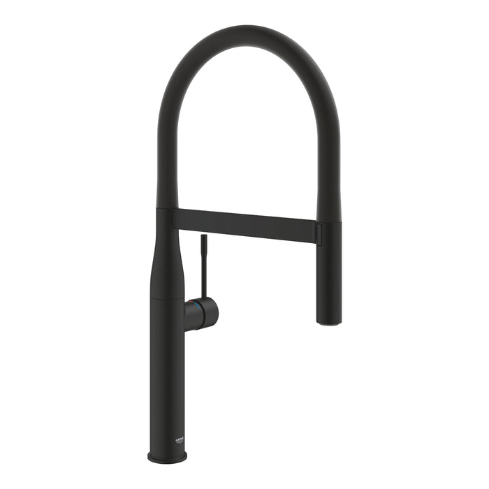 GROHE 30 503 KF0 ESSENCE Monomando Fregadero Profesional Negro