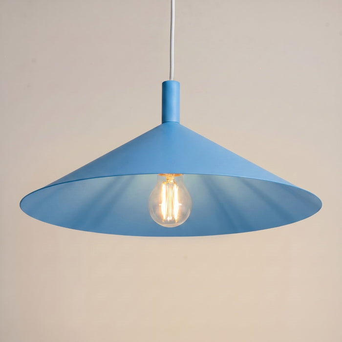 SOLLUX SL.2550 Lámpara Colgante Nox 40 Azul Claro