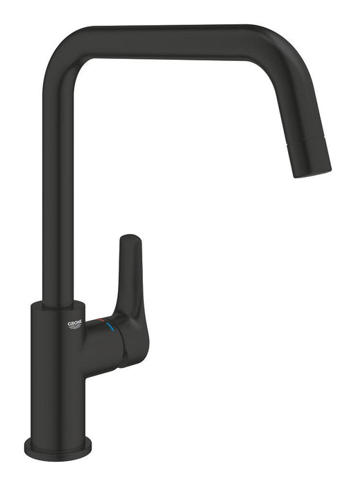 GROHE 30 567 243 EUROSMART Monomando de fregadero 1/2" negro mate