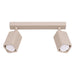 SOLLUX SL.3150 Lámpara De Techo Rayo 2 Taupe