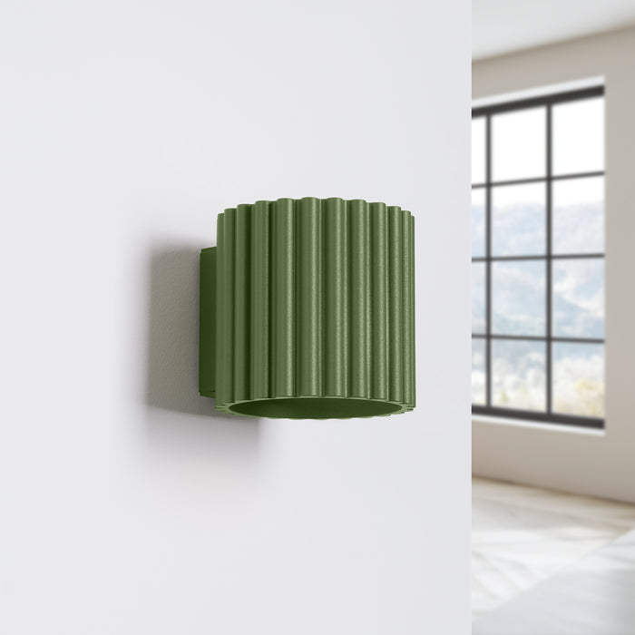 SOLLUX SL.1796 AURA Aplique Verde Oliva G9