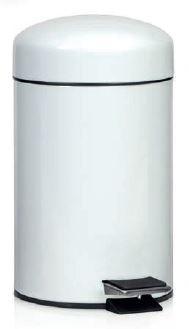 ANDREA HOUSE BA13015 Papelera Metal 3 Litros Blanco 7 a 10 Días Andrea House 