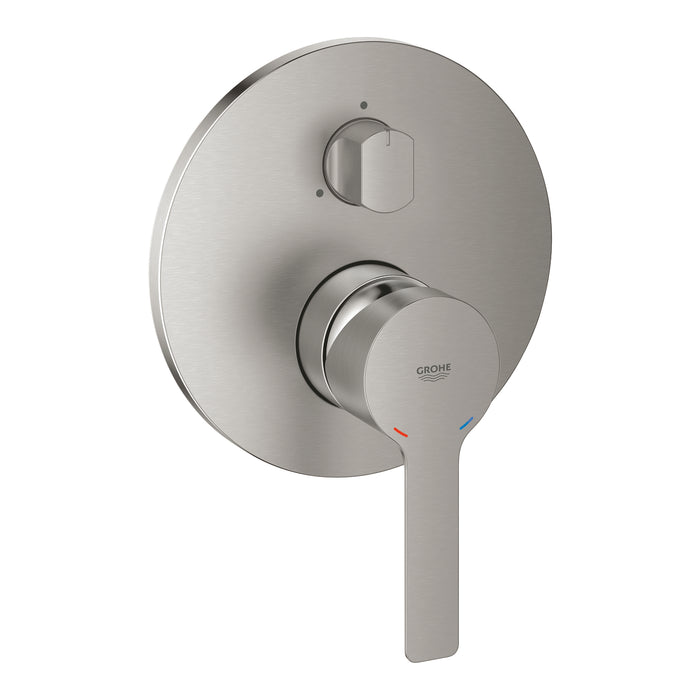 GROHE 24 095 DC1 Lineare Monomando con inversor de 3 vías Supersteel