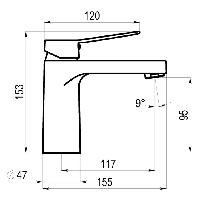 PRESTO 7205030 Dalma lavabo Oro rosa