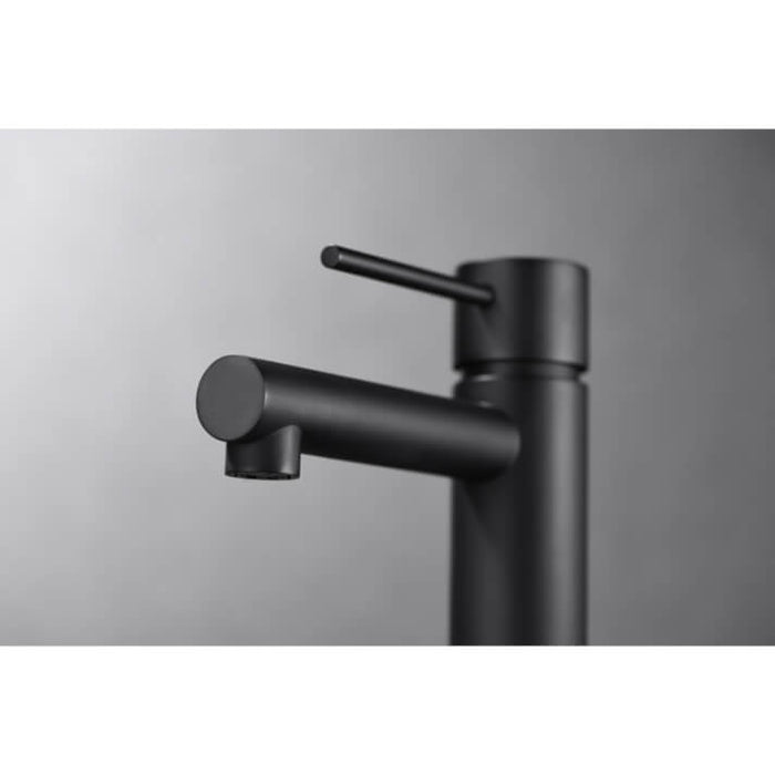 IMEX BDYS045-1NG MILOS STICK Grifo de Lavabo Negro Mate