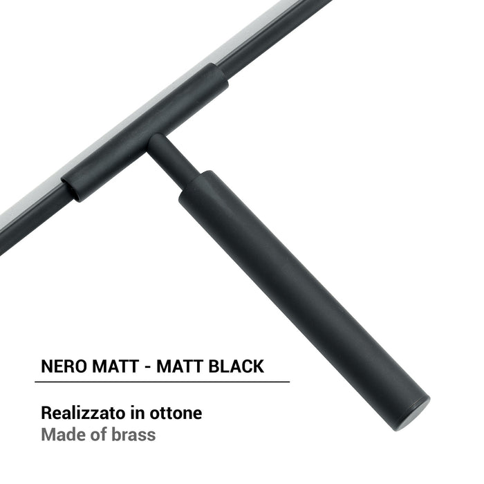 GEDY 56411400000 THOR Limpacristales Negro Mate