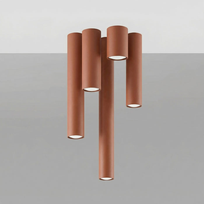 SOLLUX SL.2068 Plafón LAGOS 10 ocre rojo