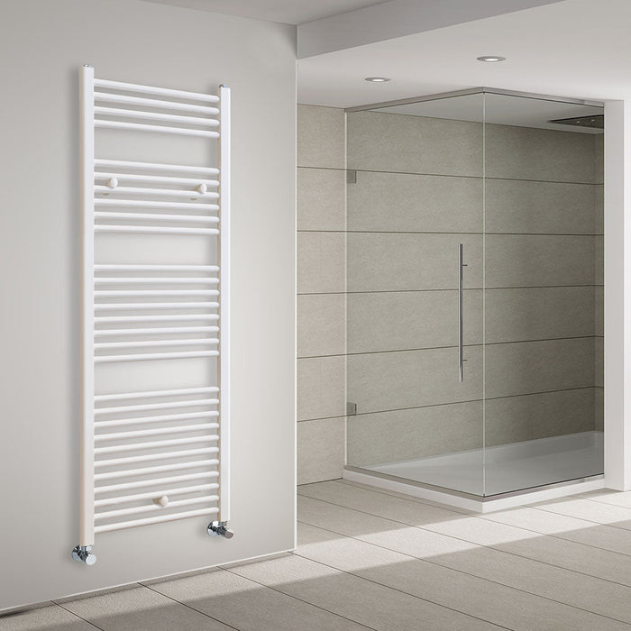 LLAVISAN L307464 Toallero Secatoallas para Circuito Agua Caliente Blanco