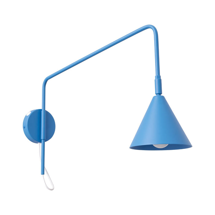 SOLLUX SL.2505 Aplique Nox 1 Azul Claro Con Interruptor