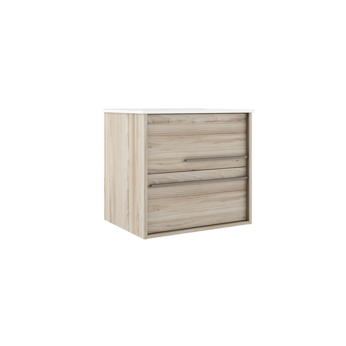 VISOBATH AQUA Mueble de Baño con Lavabo Color Aliso Tirador Quarzo