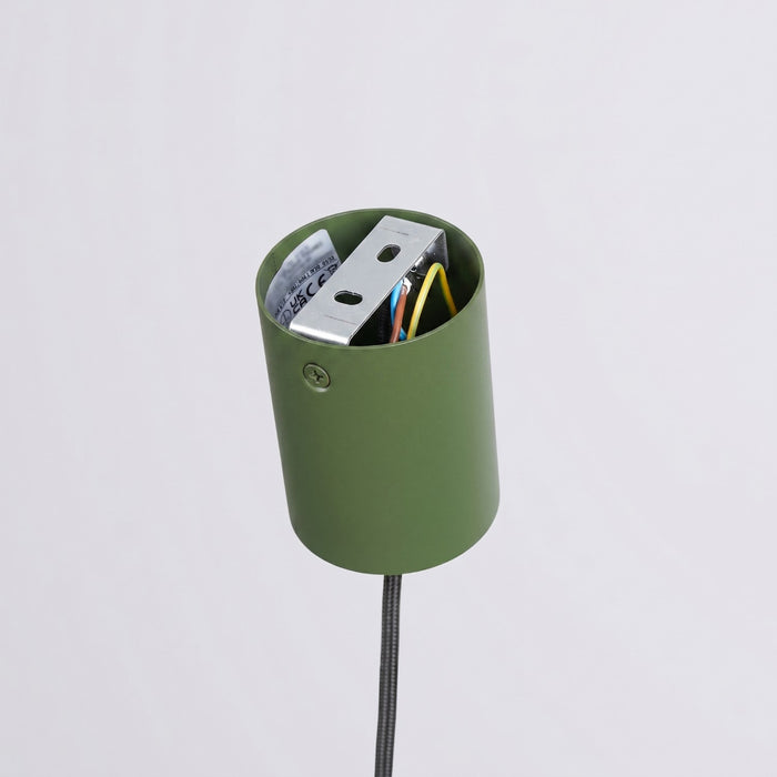 SOLLUX SL.2525 Lámpara colgante NOX 25 verde oliva