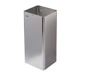 MEDICLINICS PP1080C Papelera abierta Acero Brillo