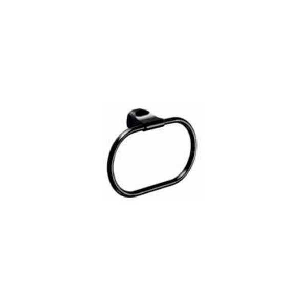 GEDY ST701400100 STELVIO Toallero Argolla Negro Mate