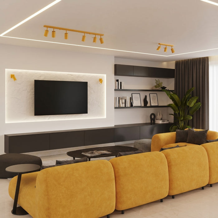 SOLLUX SL.2184 Plafón RING 2 amarillo