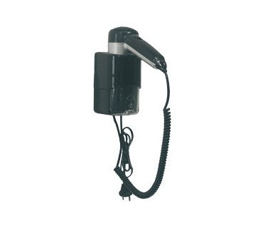 MEDICLINICS SC0030CS Secador de Cabello Individual Acabado Negro Potencia 540-1240W
