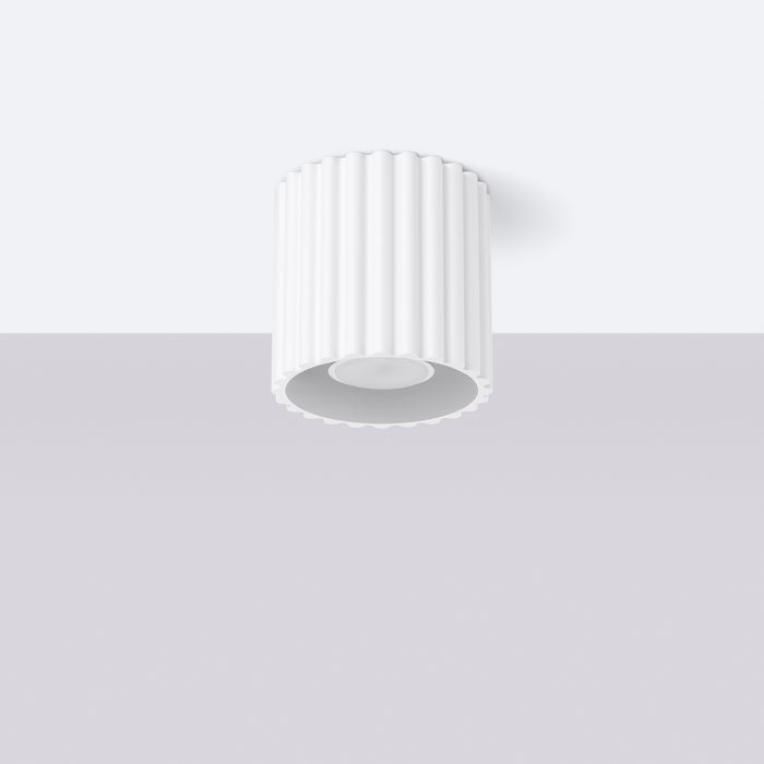 SOLLUX SL.1779 AURA Plafón 1 Blanco Gu10