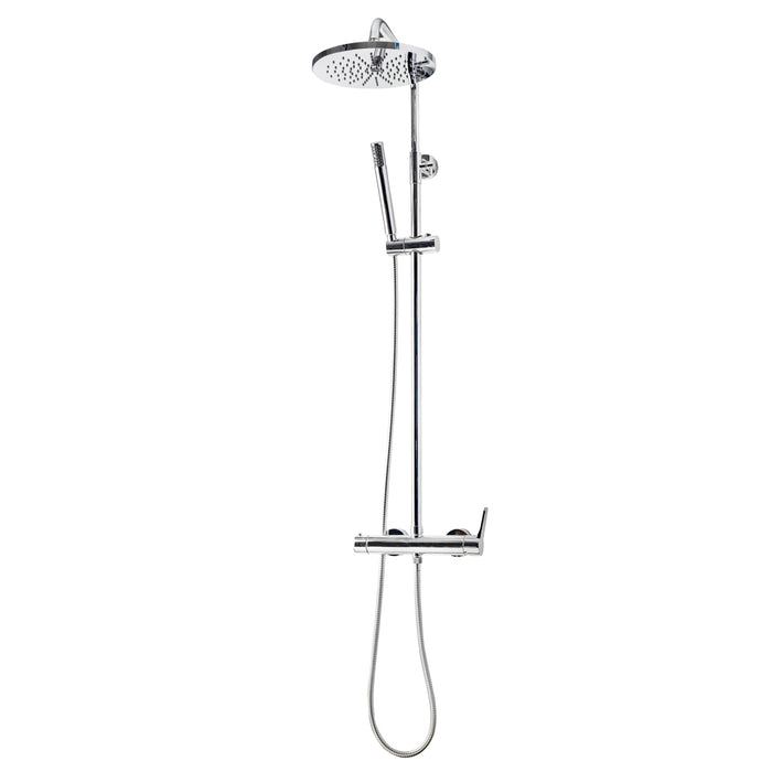 PRESTO 71750304 Cónico columna ducha mezcladora Blanco