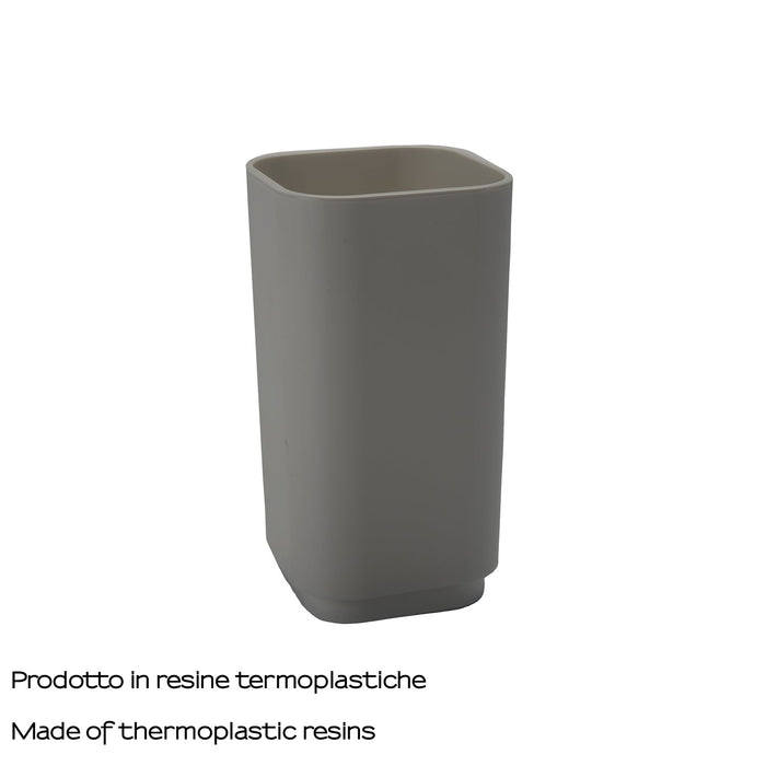 GEDY 63980800300 SEVENTY Portacepillos Gris