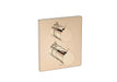 ROCA A5A0C3ARG0 INSIGNIA Grifo Termostático Empotrable para Baño-Ducha con Desviador-Regulador de Caudal Oro Rosa