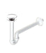 ARCOBAÑ 40SL40VB  Conj. Sifon Lavabo/bidet 40sf14+valvula 40vbcr