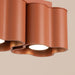 SOLLUX SL.3352 Lámpara De Techo Ovio 2 Ocre Rojo Gu10